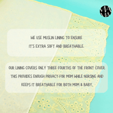 Metromama Nursing & Stroller Cover Pastels | The Nest Attachment Parenting Hub